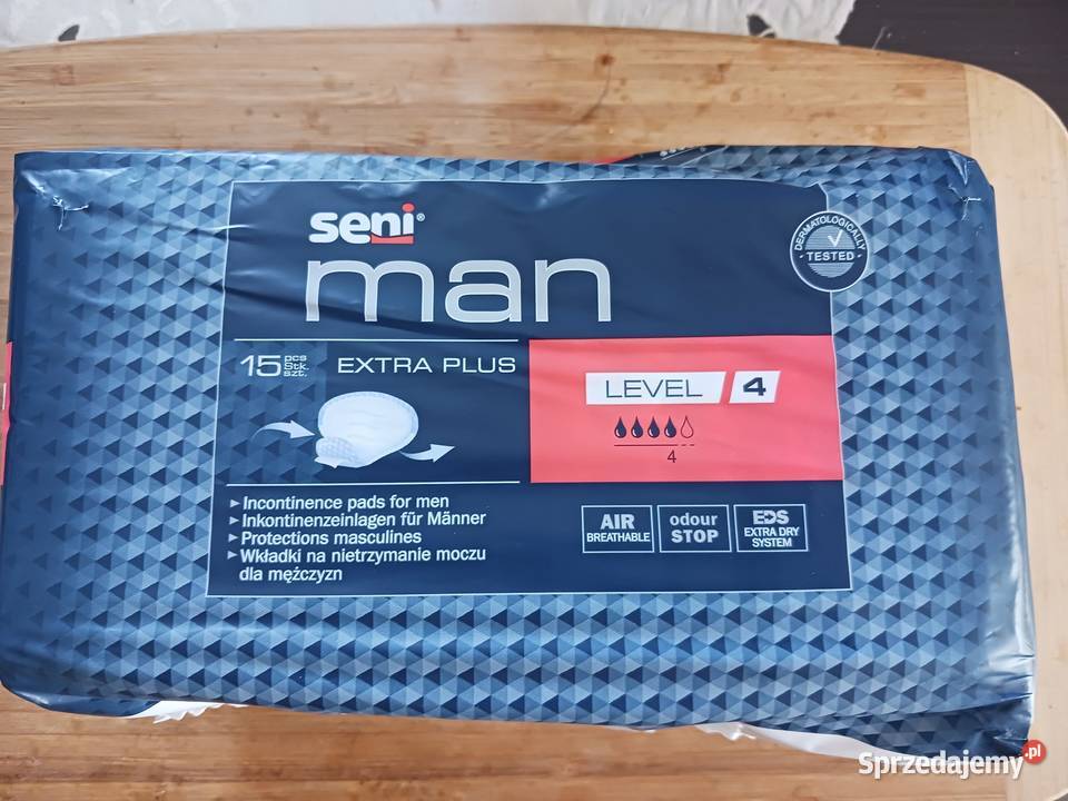 Wkładki urologiczne mężczyzn 10 sztuk wysyłka Wiśniowa Góra sprzedam