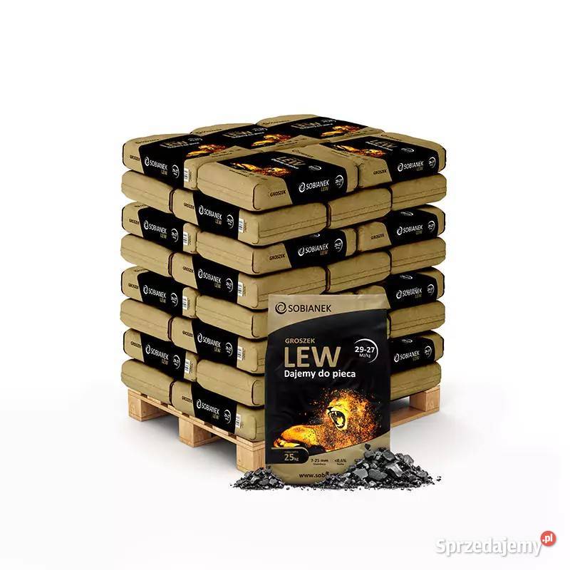 Ekogroszek Sobianek Lew TRANSPORT Ochota Włochy Wyględów sprzedam