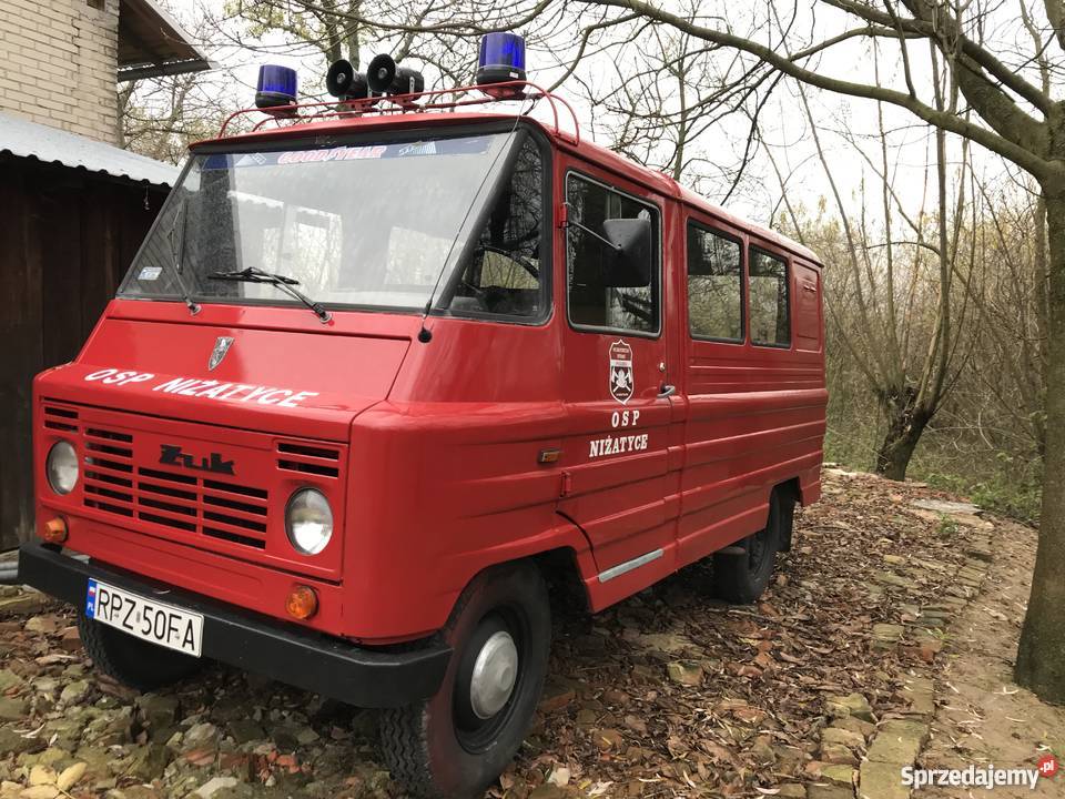 Żuk STRAŻ POŻARNA 1982 ważne OC Kolekcjonera kupiony w polskim salonie Niżatyce