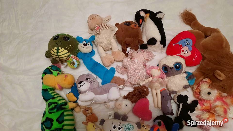 Pluszaki maskotki Mega Paka 1 27 Warszawa sprzedam