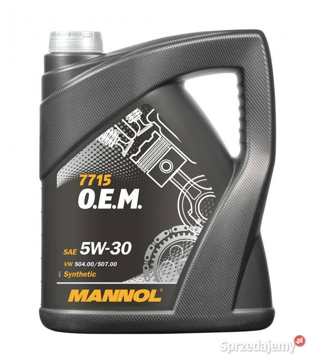 MANNOL OLEJ 5W30 7715 LONGLIFE 504507 5L warmińsko-mazurskie Mrągowo