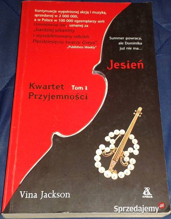 Kwartet przyjemności Jesień Tom 1 Vina Jackson Rok wydania 22015 lubelskie Chełm