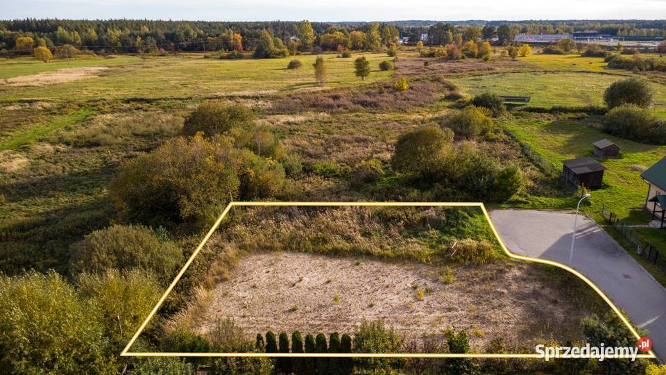 Działka 965 m z widokiem projekt domu w Biłgoraj