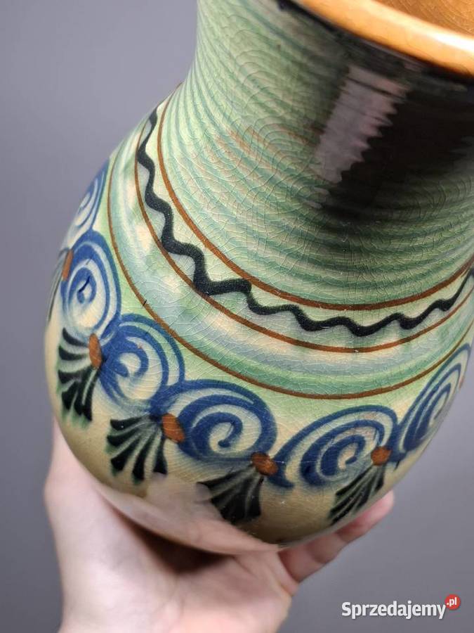 Wazon ceramiczny Kamionka Łysa Góra retro Kraków
