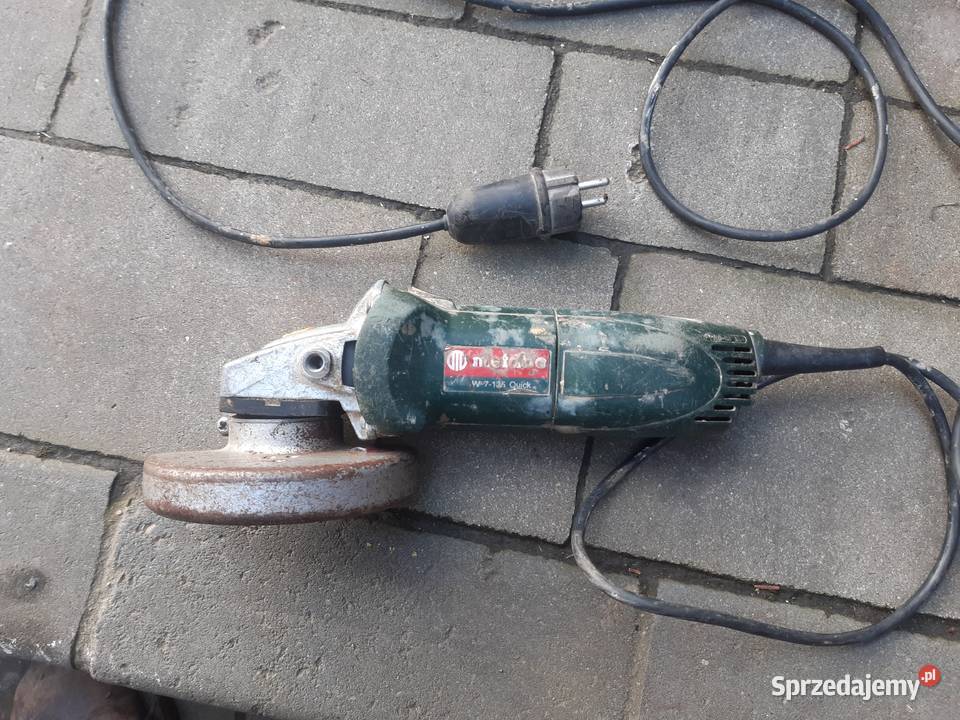 Szlifierka kątowa Metabo W7125 quick 1999 r Szlifierki kątowe Stary Sącz