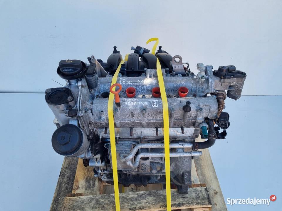 SILNIK KOMPLET Audi A3 II 8P 16 FSI 115 120 BAG Silniki kompletne Janów