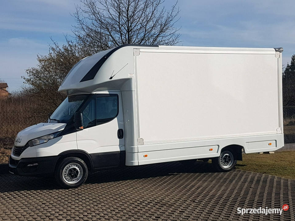 Iveco Daily KONTENER NISKOPODŁOGOWY 443x223x242 elektryczne lusterka Iveco Motoryzacja Poręba