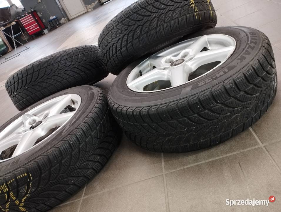 Alufelgi z oponami zimowymi 5x112r16 sprzedam