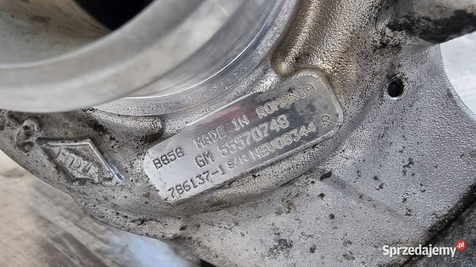 OPEL INSIGNIA 20 CDTI TURBOSPRĘŻARKA TURBINA