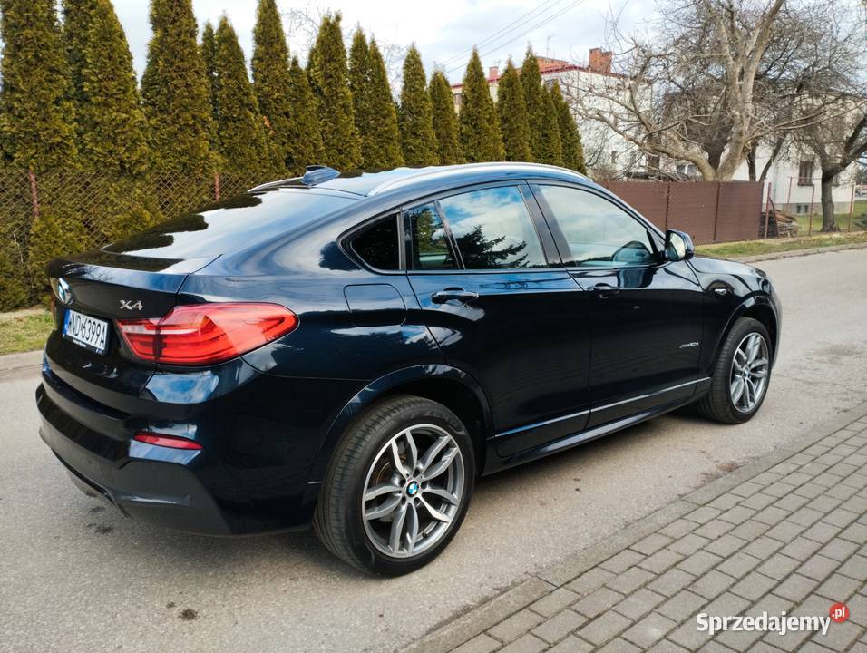 BMW X4 20 190 4X4 AUTOMAT przebieg 124 mazowieckie Warszawa