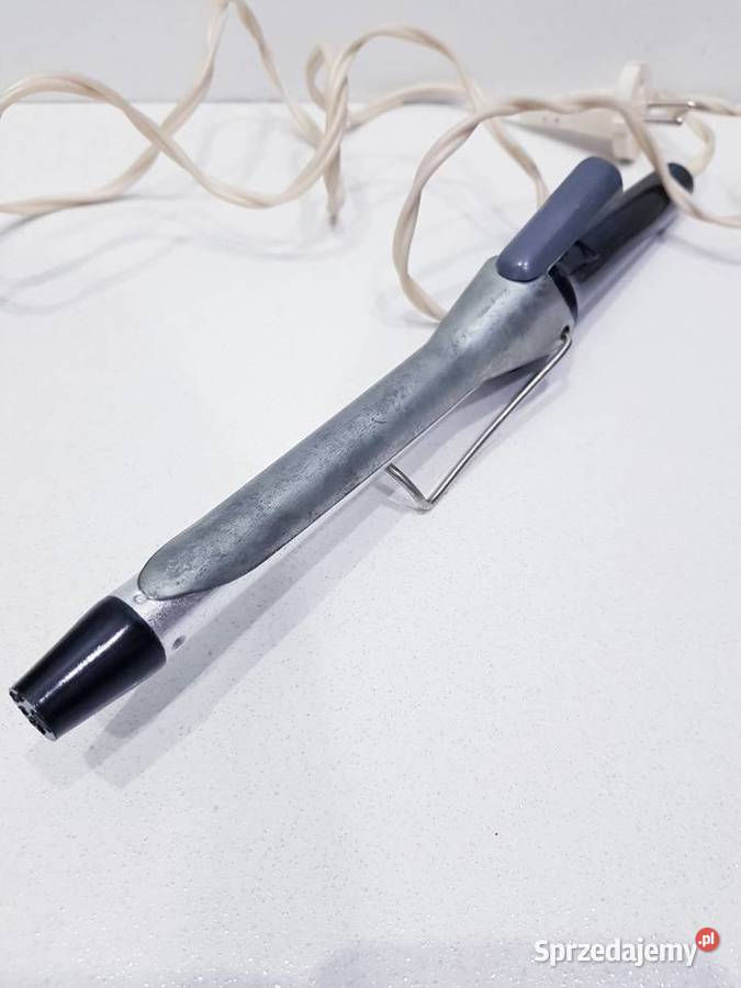 Stara sprawna lokówka do włosów z prlu