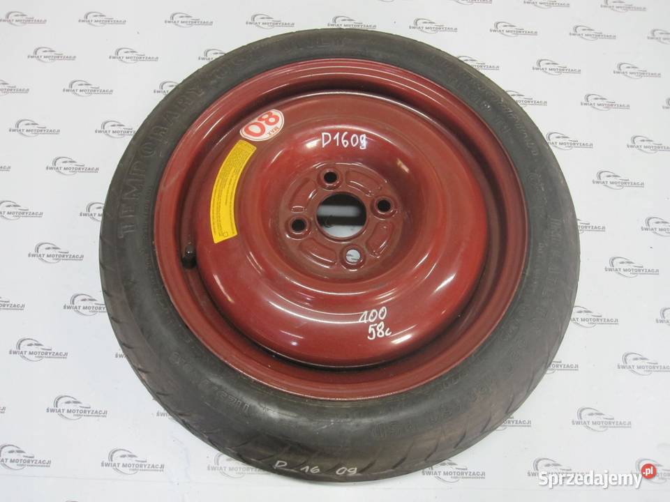 HONDA CIVIC VII koło dojazdowe 1257015 95M 4x100