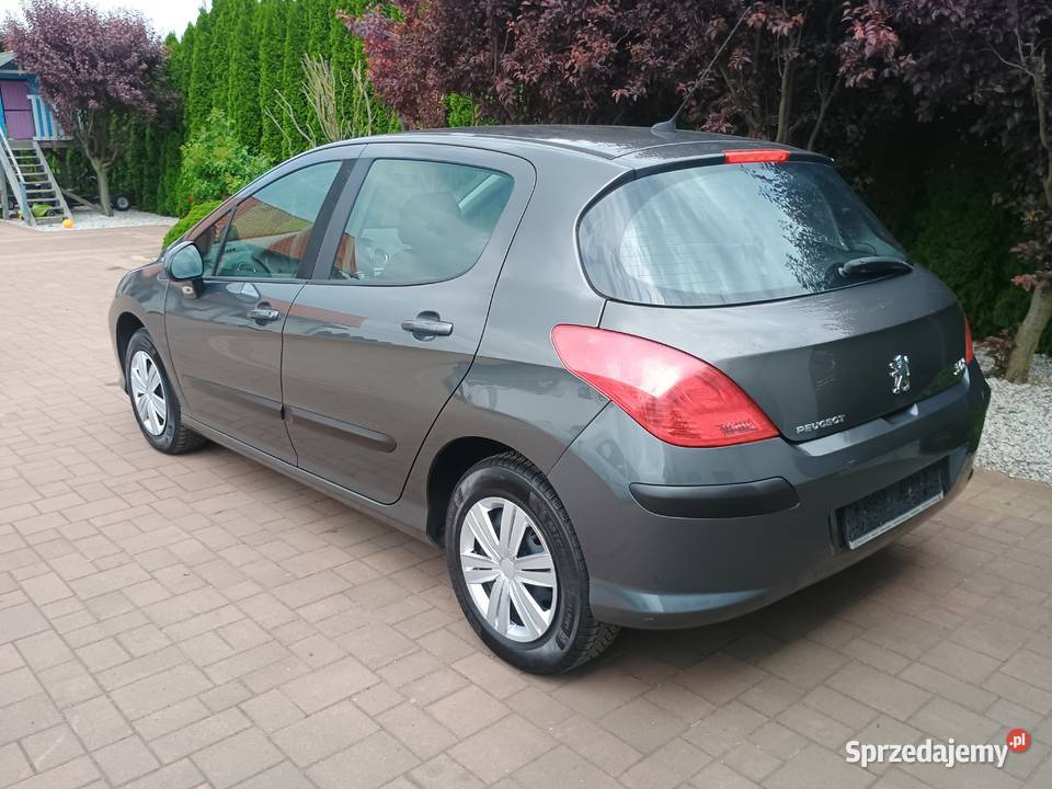 Peugeot 308 2009r ŁADNY Bezwypadkowy KLIMA nieuszkodzony wielkopolskie Witkowo