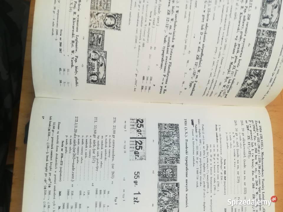 Katalog znaczków polskich z 1974r mazowieckie Warszawa