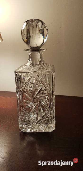 Stara karafka do Whisky Bourbon Brandy idealny