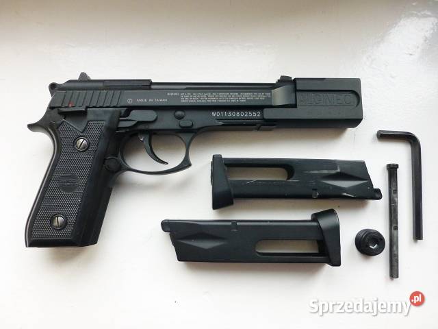 Pistolet wiatrówka Taurus M92 FULL AUTO BLOWBACK Sporty strzeleckie i myślistwo Warszawa sprzedam