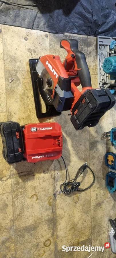 Pilarka do metalu Hilti sc6ml 22 80ah Piły, pilarki i wyrzynarki Warszawa sprzedam