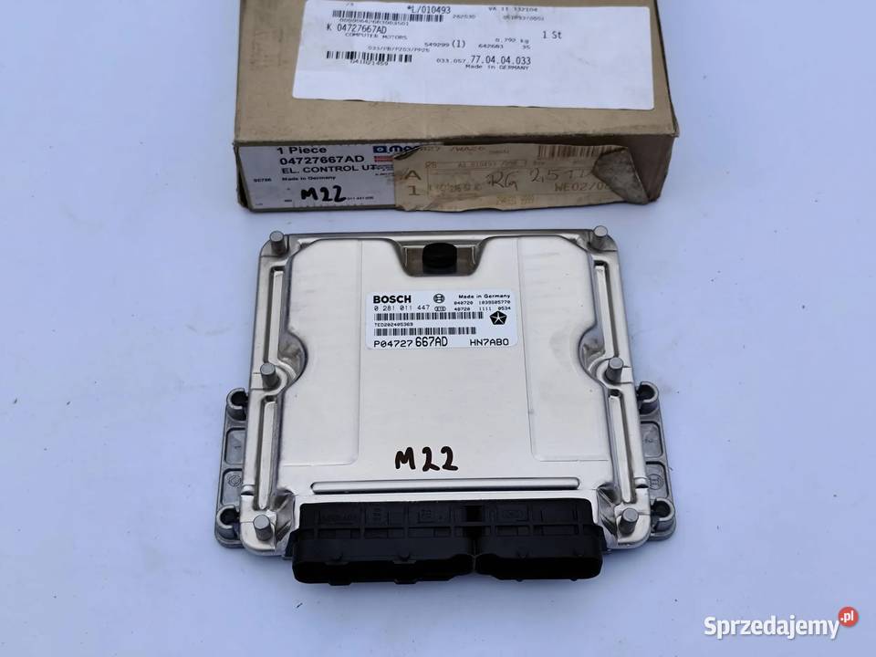 CHRYSLER VOYAGER IV STEROWNIK KOPUTER 25 CRD Przemęt sprzedam