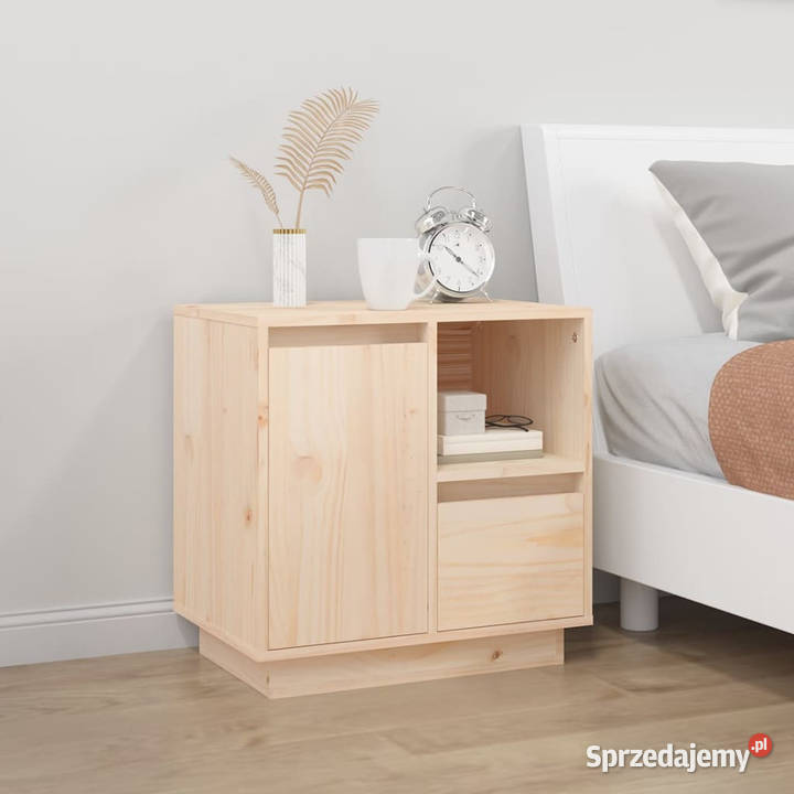 Szafka nocna 50x34x50 lite drewno sosnowe Warszawa sprzedam