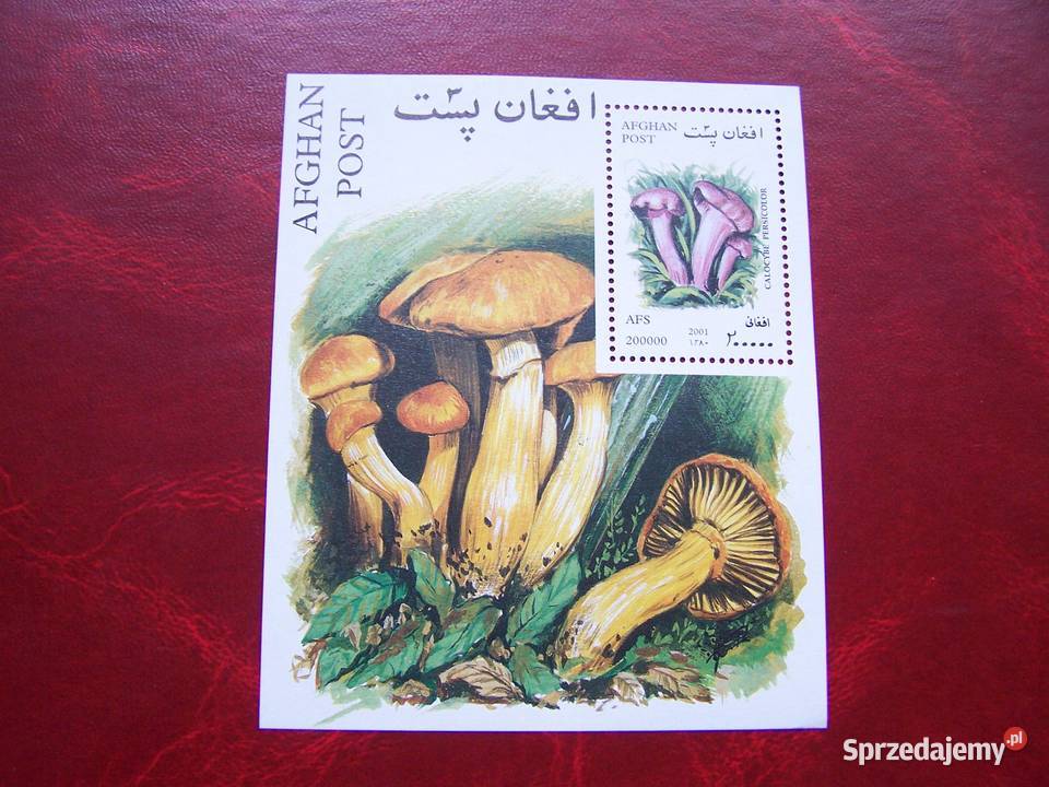 Afganistan 2001 MNH Flora Grzyby Tychy