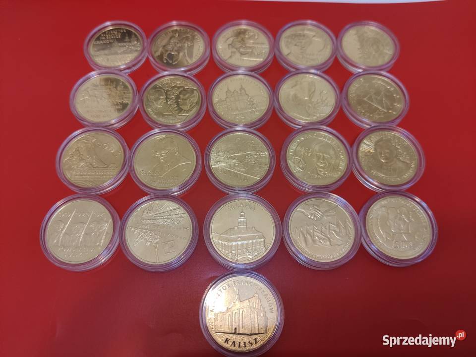 2011r 2 GN komplet 21 monet Lębork