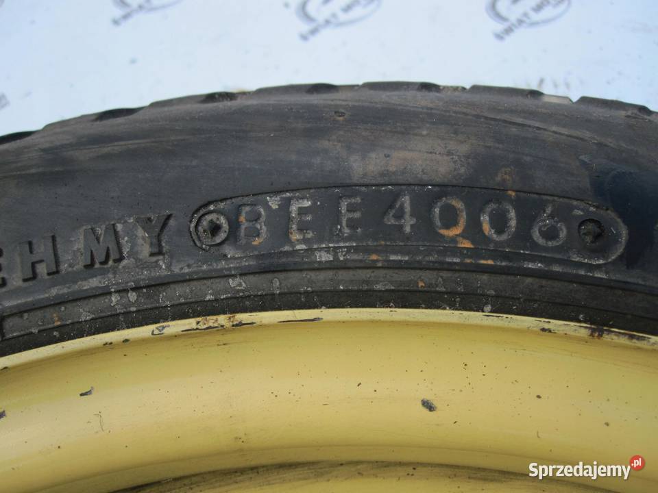 TOYOTA AVENSIS T25 PRIUS koło dojazdowe 1257016