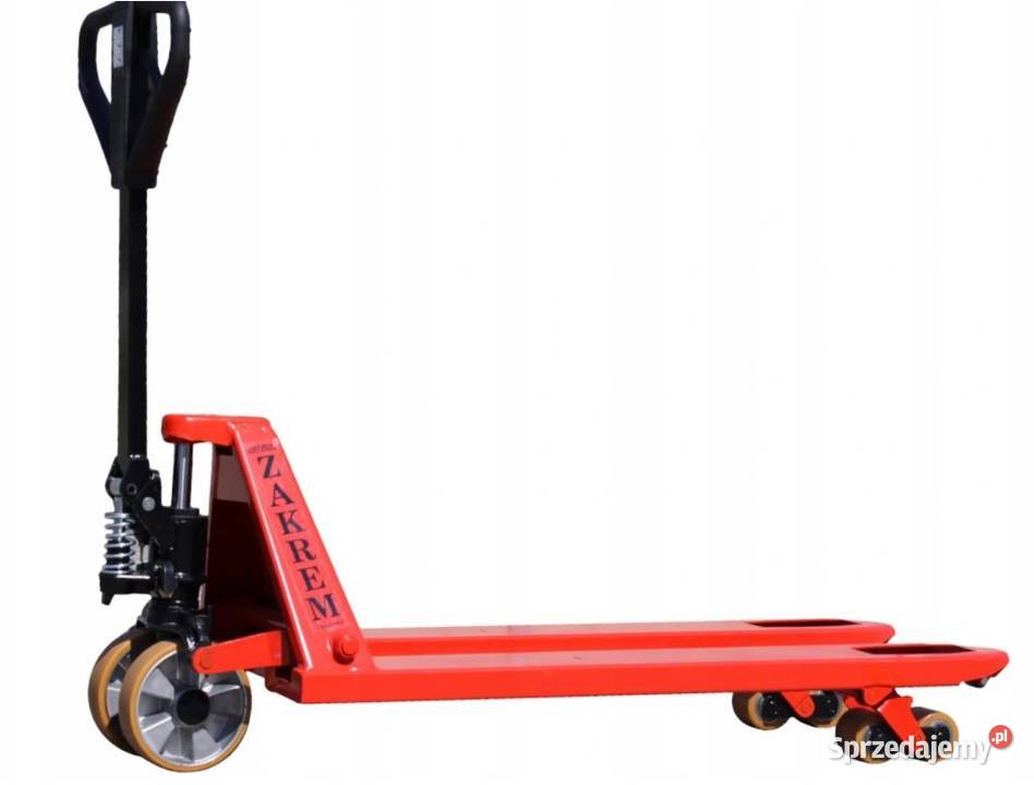 Ręczny wózek paletowy VTV o dł 800mm 1000mm Magazynowanie Elbląg