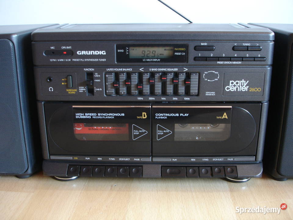 Radiomagnetofon GRUNDIG PARTY CENTER RR2600 Pozostałe Zielona Góra