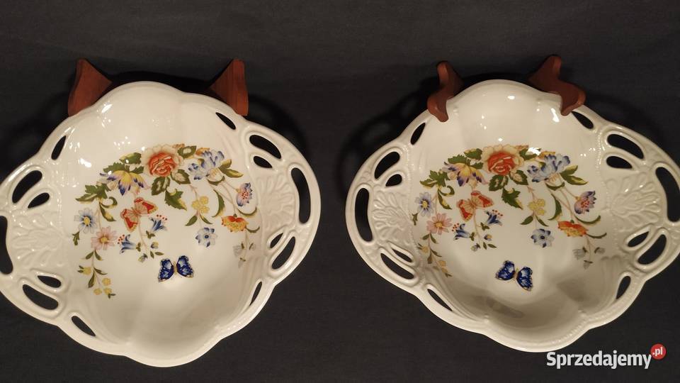 Aynsley Cottage Garden 3 miski ażurowe NOWE Piła sprzedam