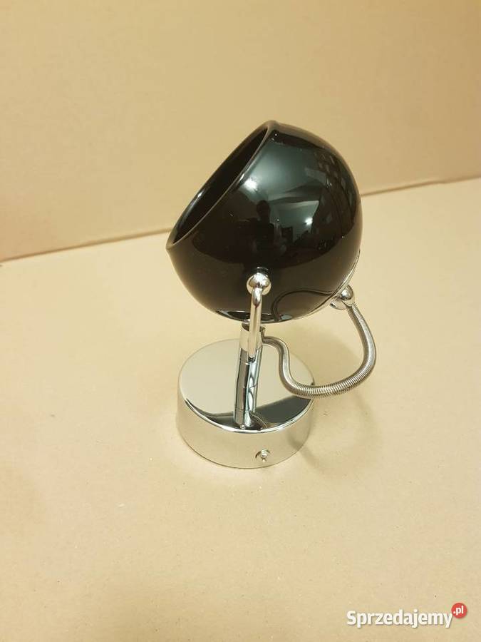 Kinkiet ścienny KULA KULKA CZARNA do łazienki mazowieckie Warszawa