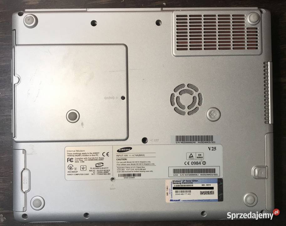 Laptop SAMSUNG V25 Radom