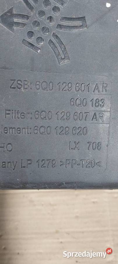 Obudowa filtra powietrza SEAT IBIZA 19 TDI osobowe