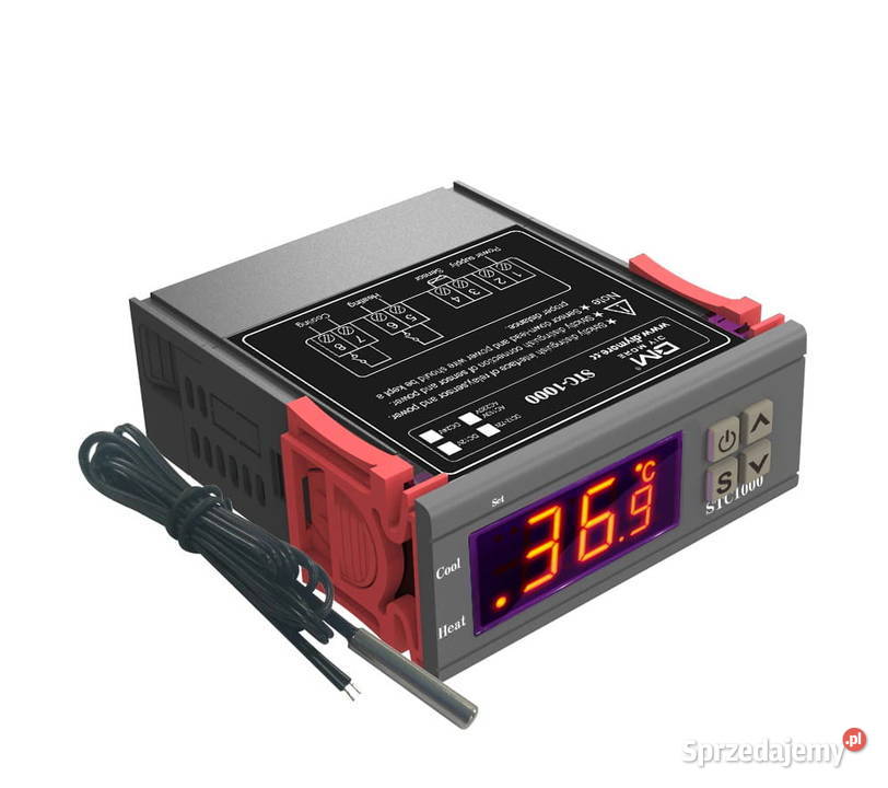 Regulator Temperatury Sterownik STC1000 230V AC Sosnowiec