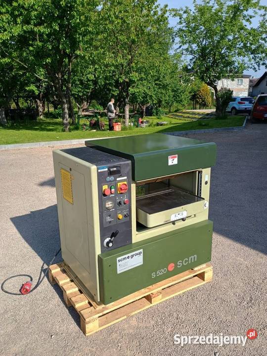 Grubościówka SCM S52 strugarka Kalwaria Zebrzydowska