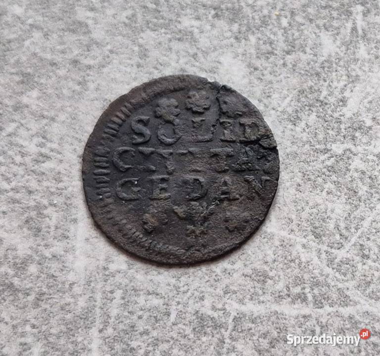 126 Zestaw monet 3 Szelągi miejskie August III Wola Kruszyńska