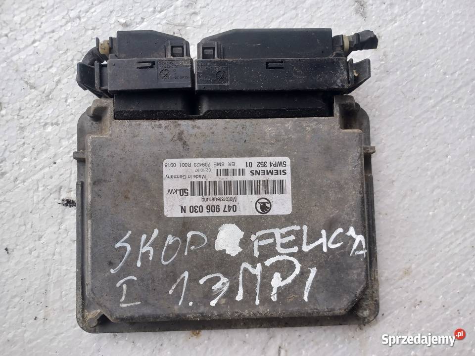 Komputer Silnika Skoda Felicja 13MPI lubelskie Wisznice