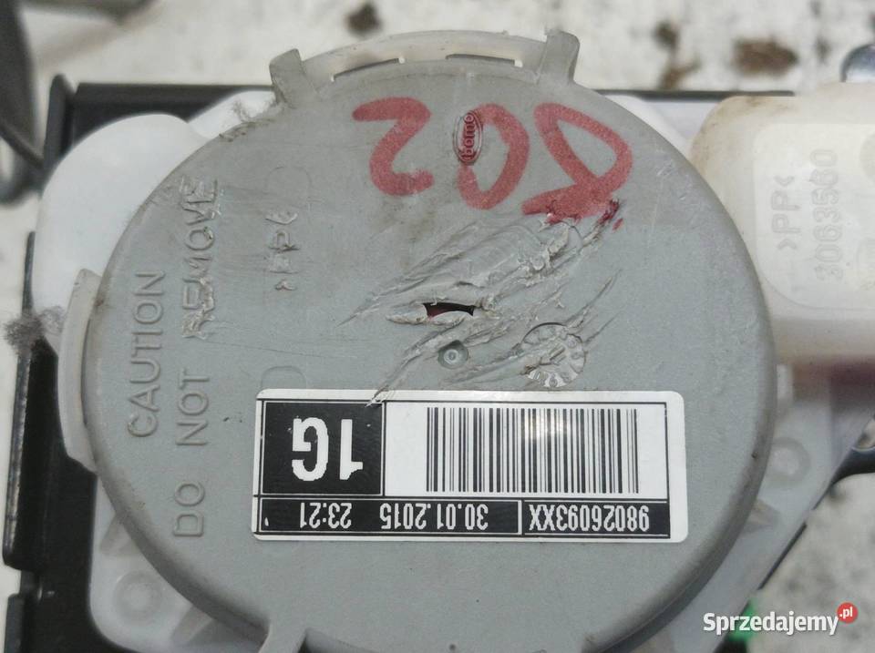 PAS BEZPIECZEŃSTWA LEWY PRZÓD KIEROWCY