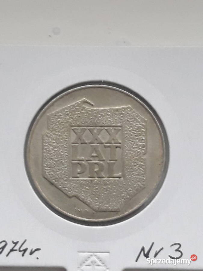 200 XXX lat PRLu 1974 r 3 Mennicza Numizmatyka Konin