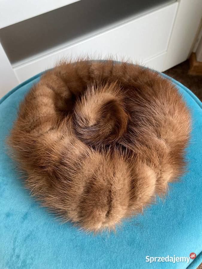 Czapka naturalne futro z norek Kates Boutique Nisko