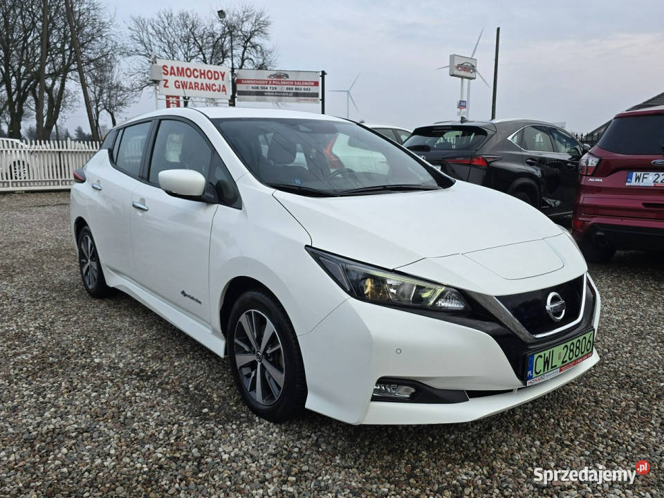 Nissan Leaf Elektryczny Tania jazda Salon Polska Włocławek sprzedam