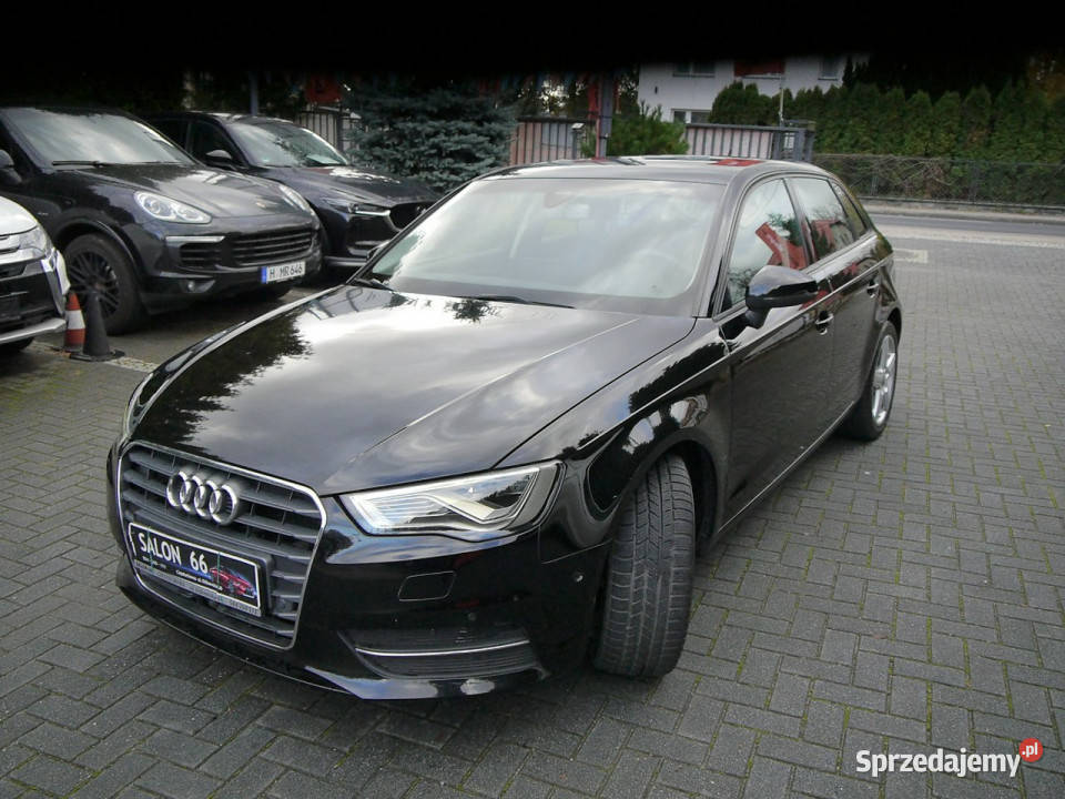 Audi A3 20d Navi Xenon Ledy bezwypadkowy Stan bluetooth Częstochowa