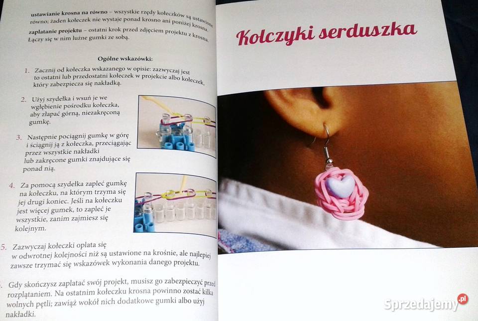 Magiczne gumki loom Ozdoby John McCann Becky lubelskie sprzedam