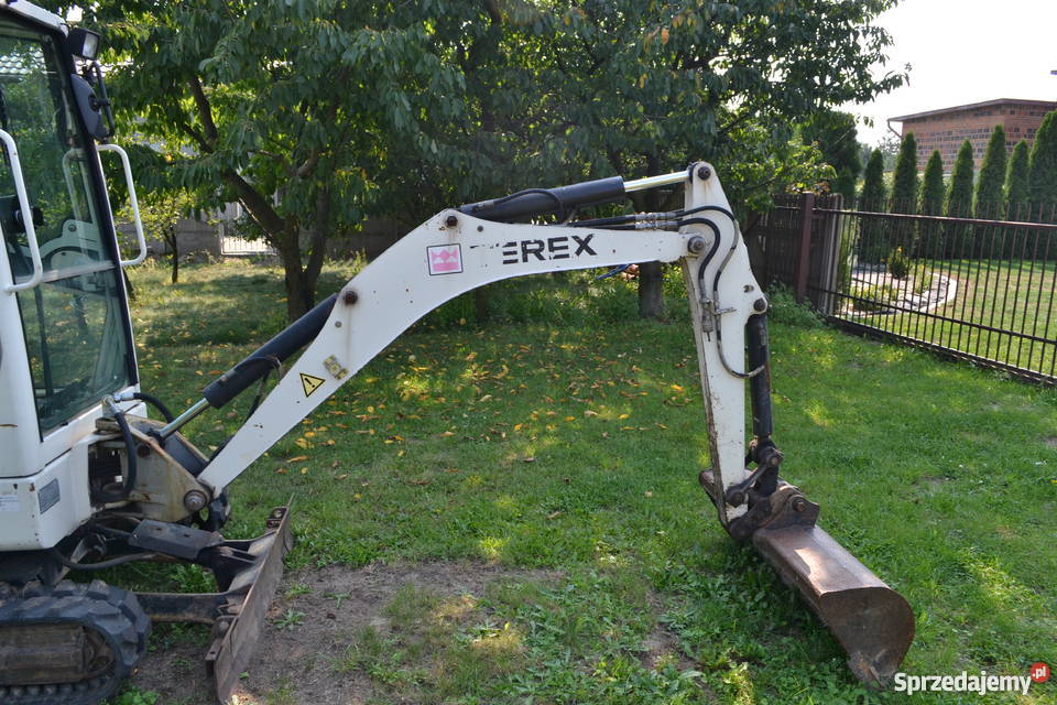 Minikoparka Terex TC20 6 łyżek w zestawie Maszyny budowlane Kalisz