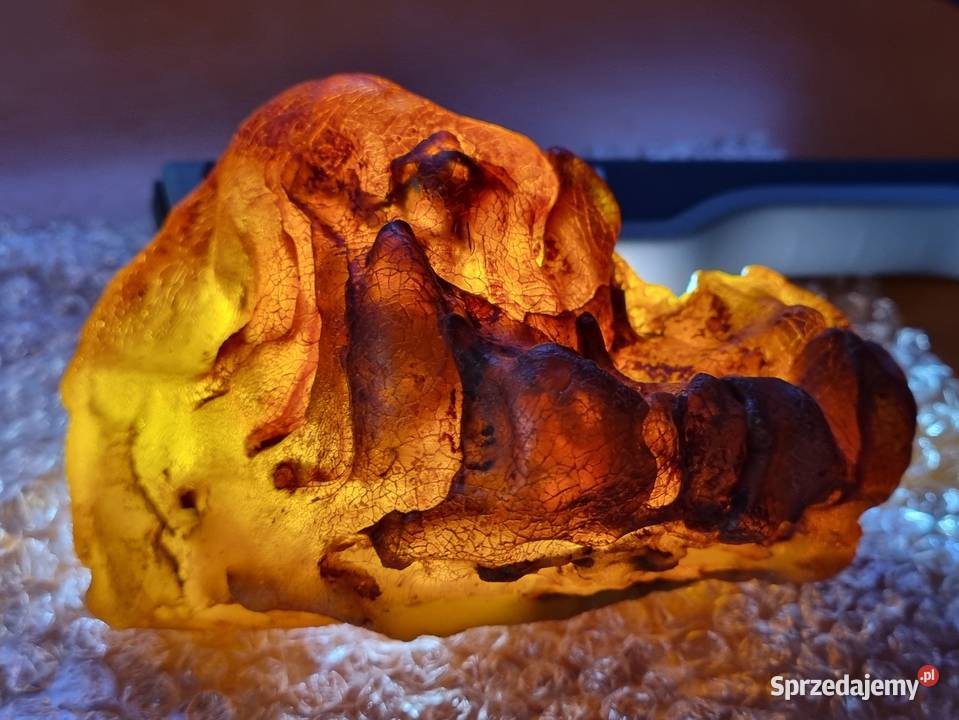 Przezroczysta bryłka bursztynu ukraińskiego 172 Warszawa