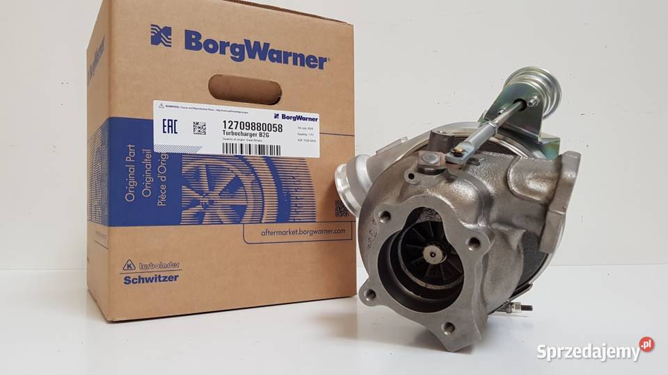 Nowa turbosprężarka BorgWarner KKK 12709880058 Siedlce