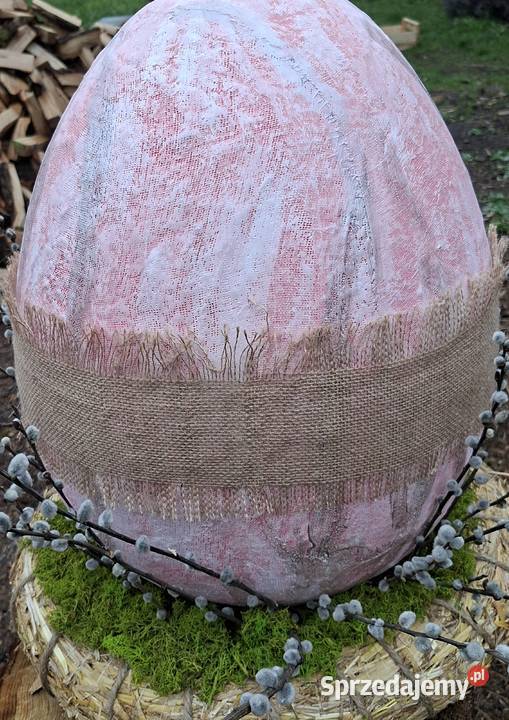 Jajo styropianowe 52 juta akryl Wielkanoc małopolskie Kraków