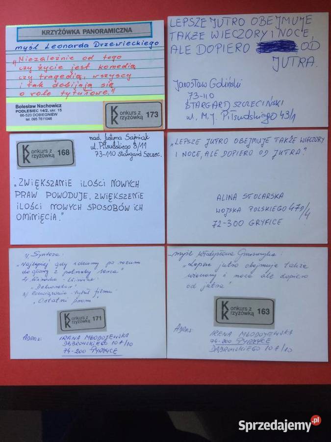 532 Zestaw Kart Pocztowych 8 Pocztówki i karty telefoniczne zachodniopomorskie Szczecin