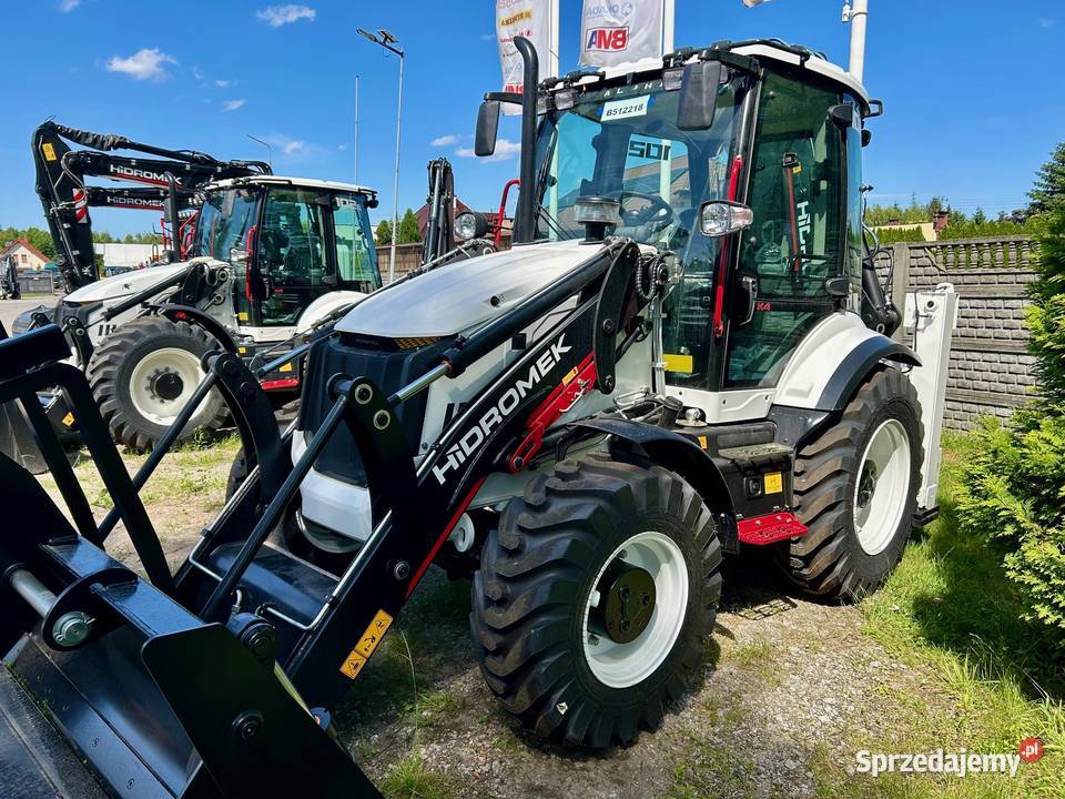 Nowa koparkoładowarka HIDROMEK HMK102B ALPHA A5P Koparko ładowarki