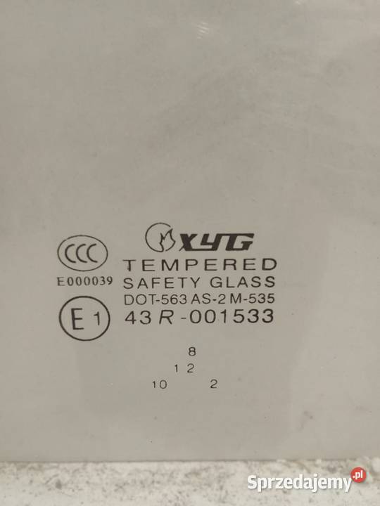 Szyba Drzwi Lewa Przednia Renault Espace 9196 Bralin