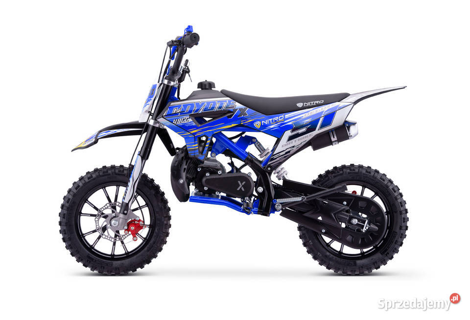 Coyote 50 cc cross spalinowy koła 10 Alkomaty i ustniki Lublin sprzedam